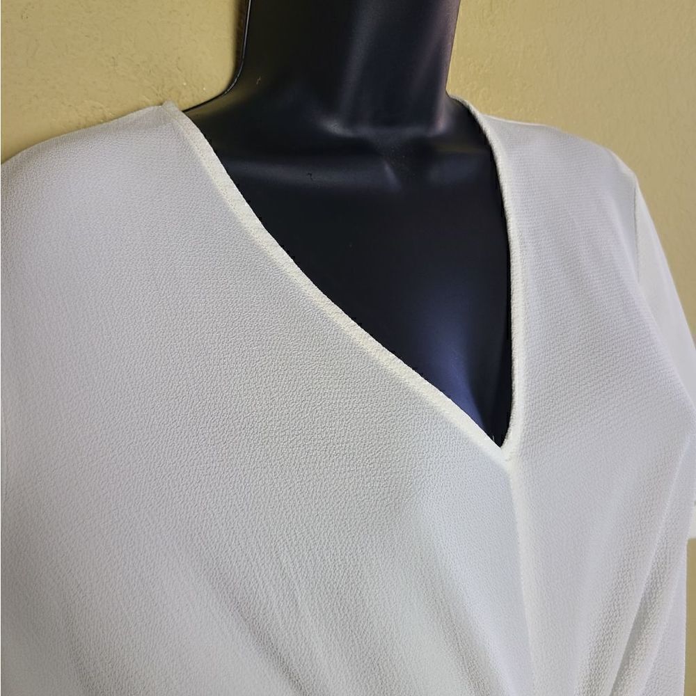 ASOS Tuck Drape Front Top - Picture 3 of 8